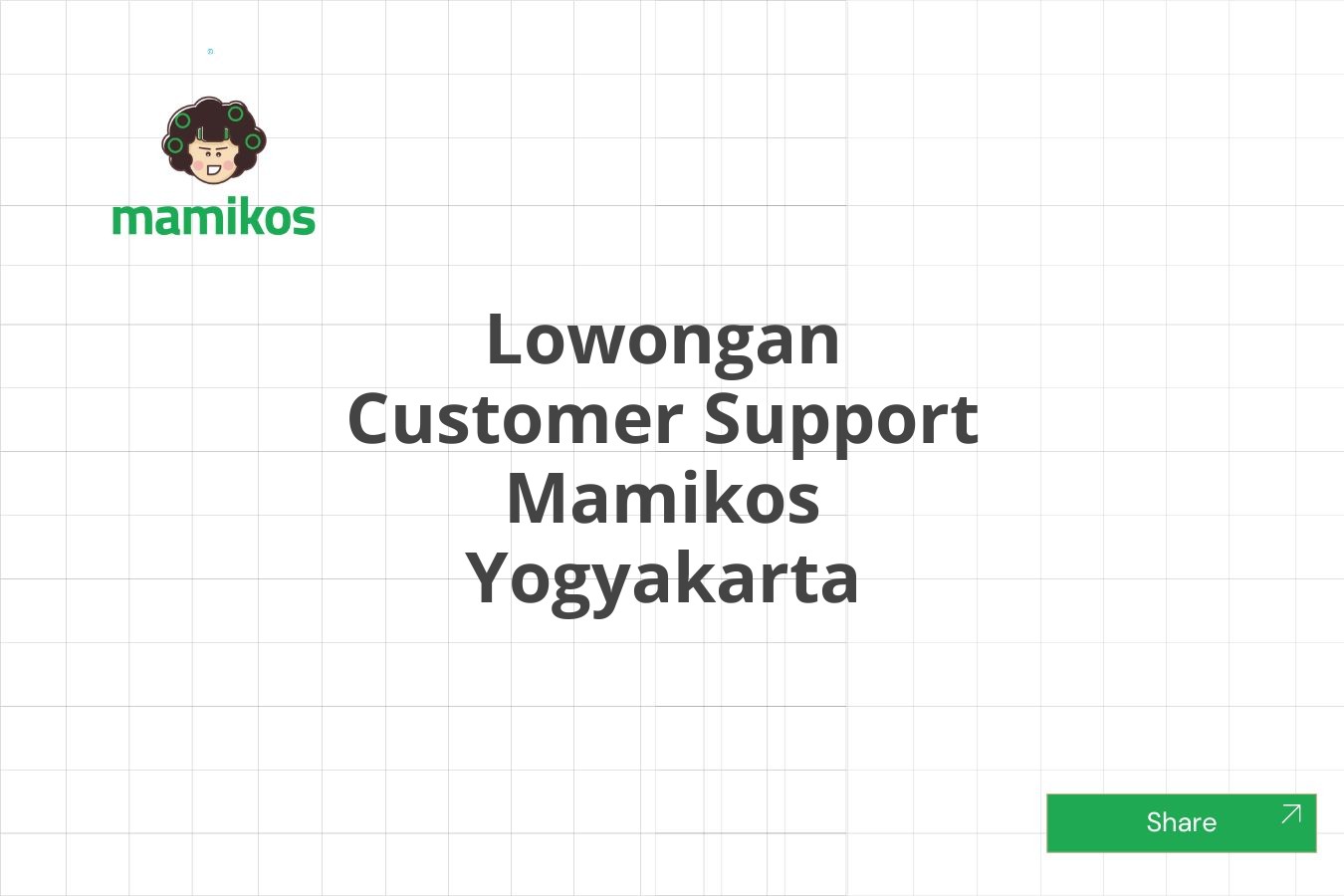 Lowongan Customer Support Mamikos Yogyakarta