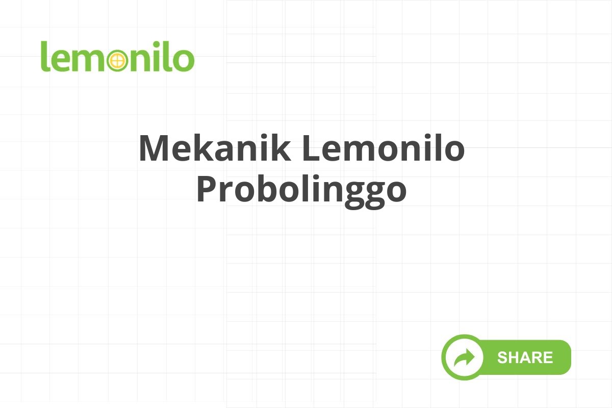 Mekanik Lemonilo Probolinggo